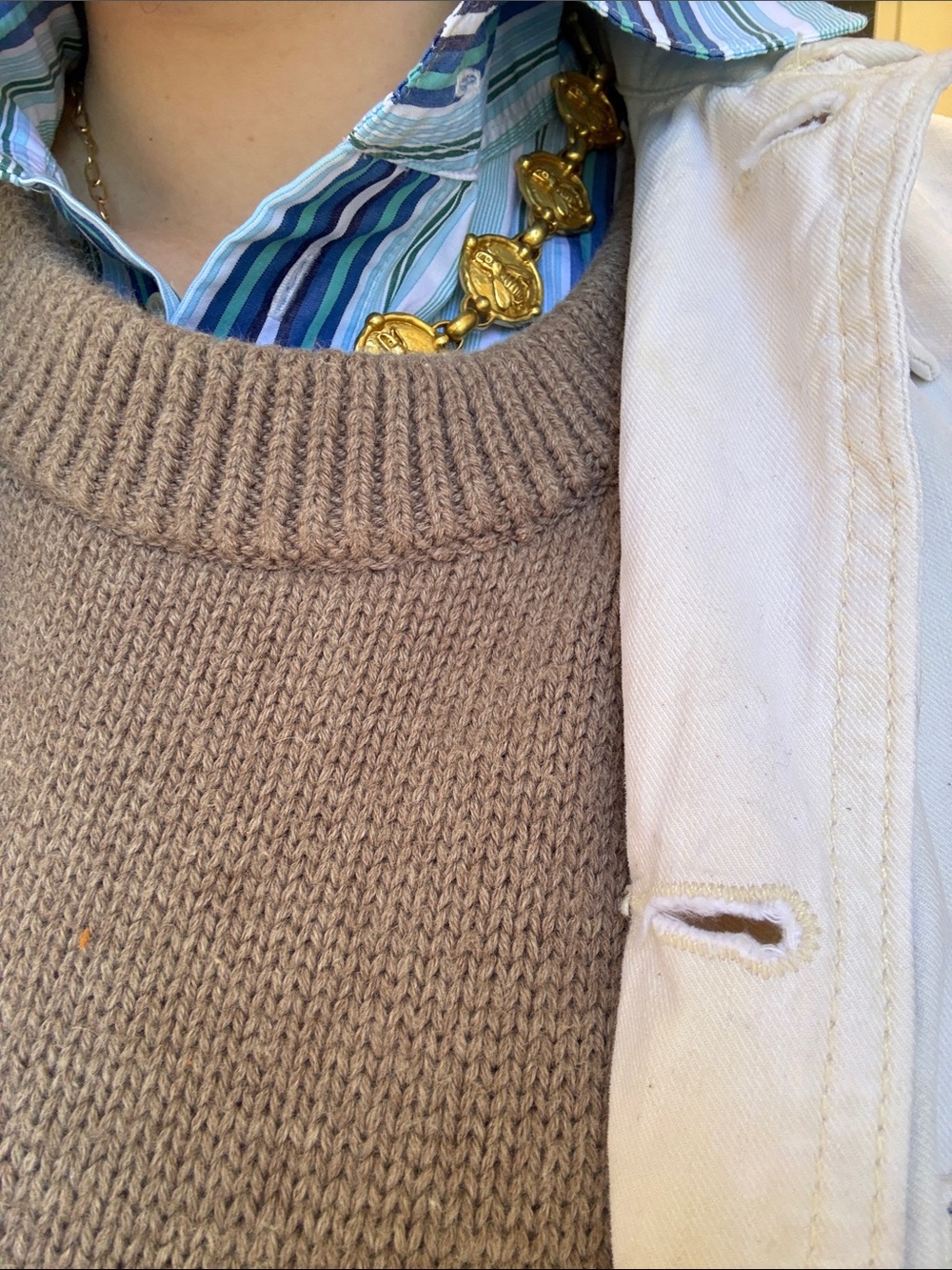 Julie Vos Bee Necklace